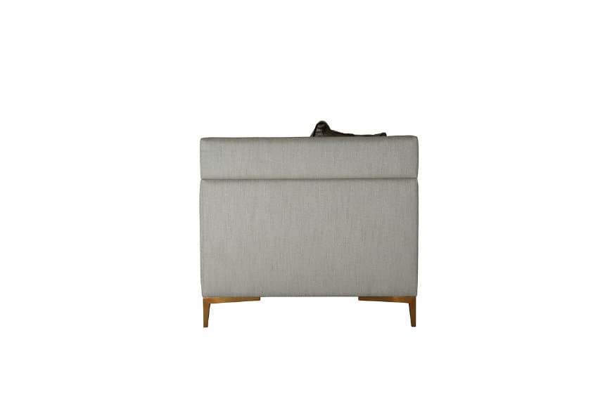 Диван Theodore Alexander Boystown Love Seat (Brushed Brass) — фото 7