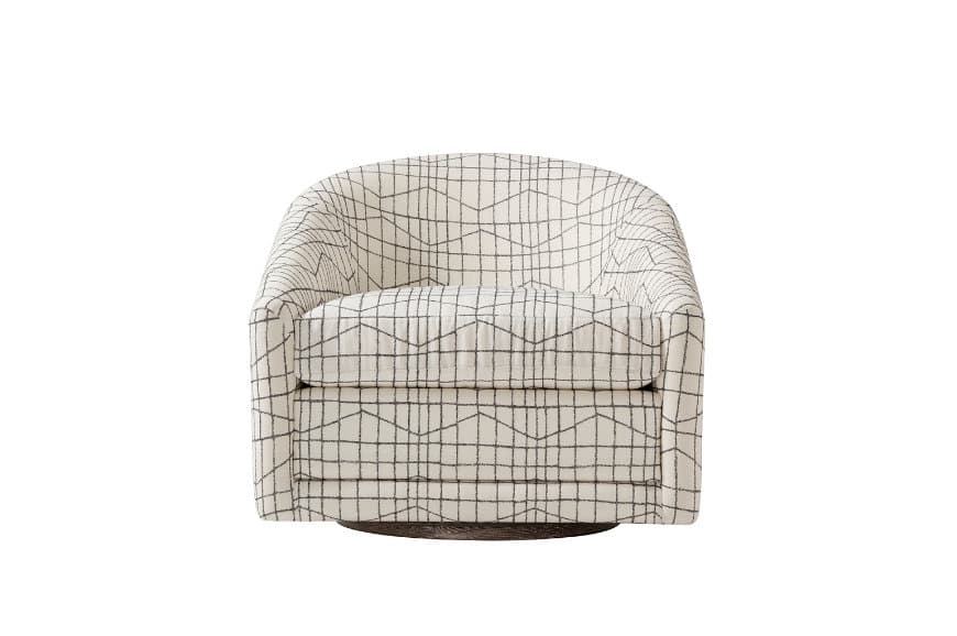 Кресло Theodore Alexander Grandeur Swivel Lounge Chair — фото 6