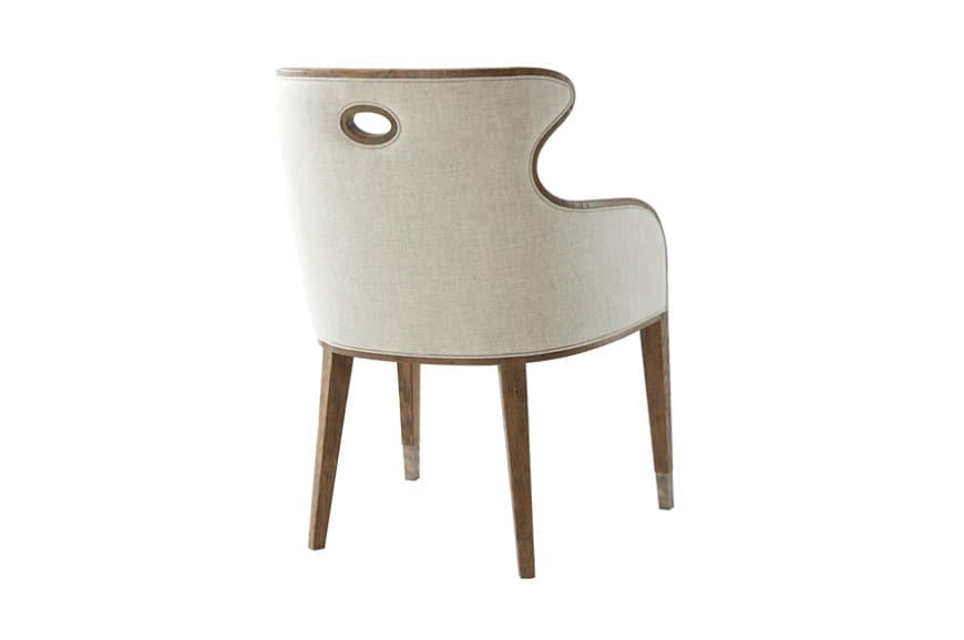 Стул Theodore Alexander Cannon Scoop Back Upholstered Chair — фото 5