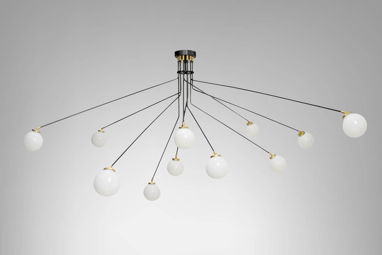 Потолочный светильник CTO Lighting ARRAY OPAL PENDANT — фото 2