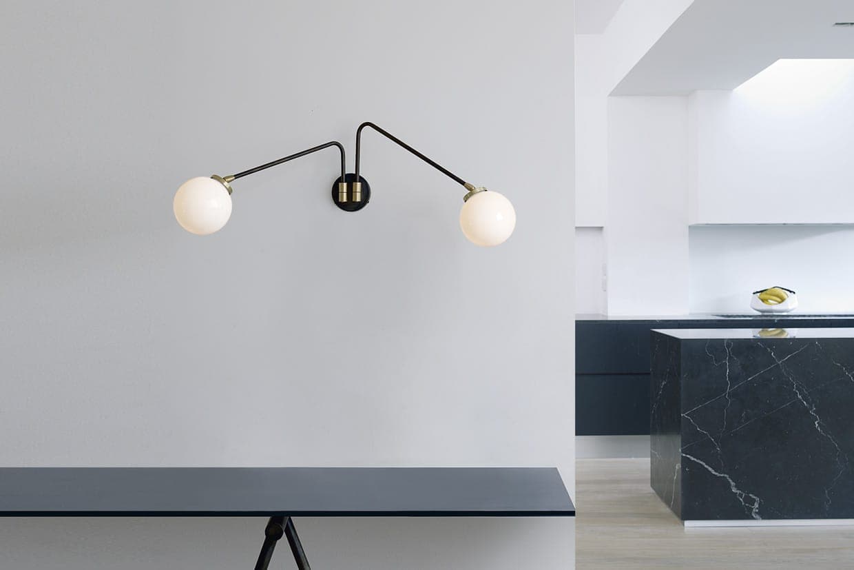 Настенный светильник CTO Lighting ARRAY TWIN OPAL WALL — фото 5