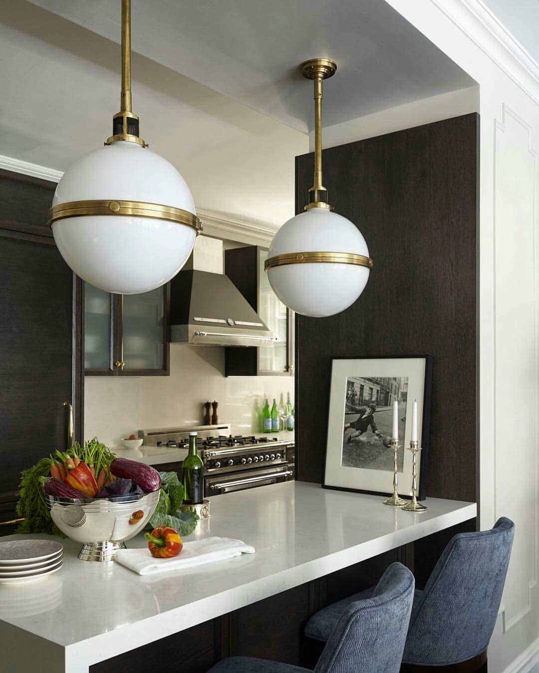 Подвесной светильник Ralph Lauren Home McCarren Small Globe Pendant — фото 5