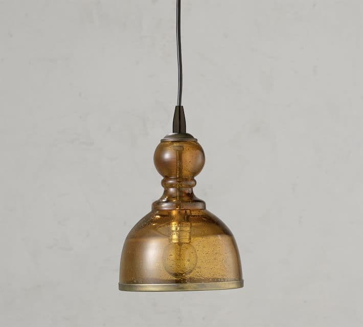 Подвесной светильник Pottery Barn Colina Bell Pendant — фото 4