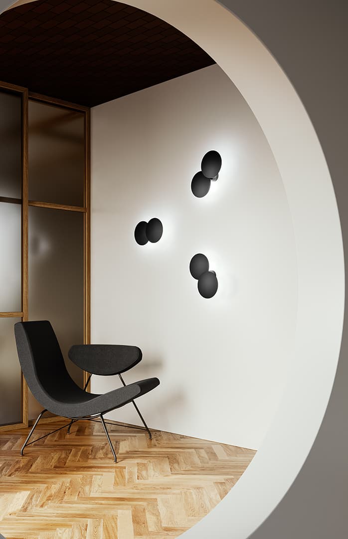 Lodes (Studio Italia Design) Настенно-потолочный светильник Studio Italia Design Puzzle Round — фото 2