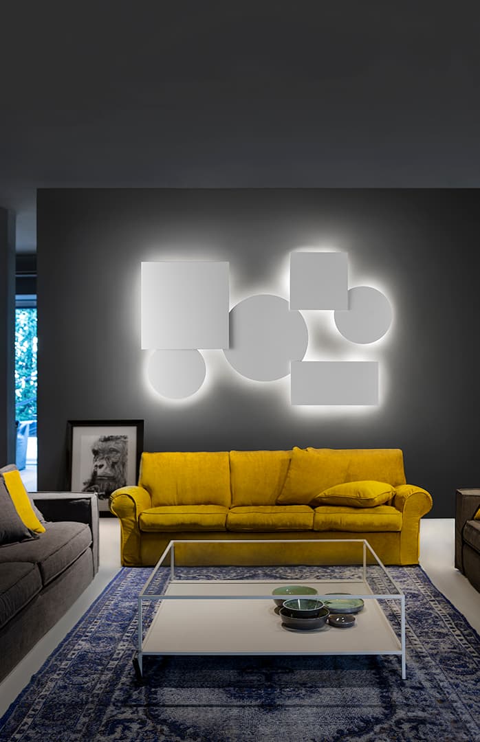 Lodes (Studio Italia Design) Настенно-потолочный светильник Studio Italia Design Puzzle Mega — фото 8