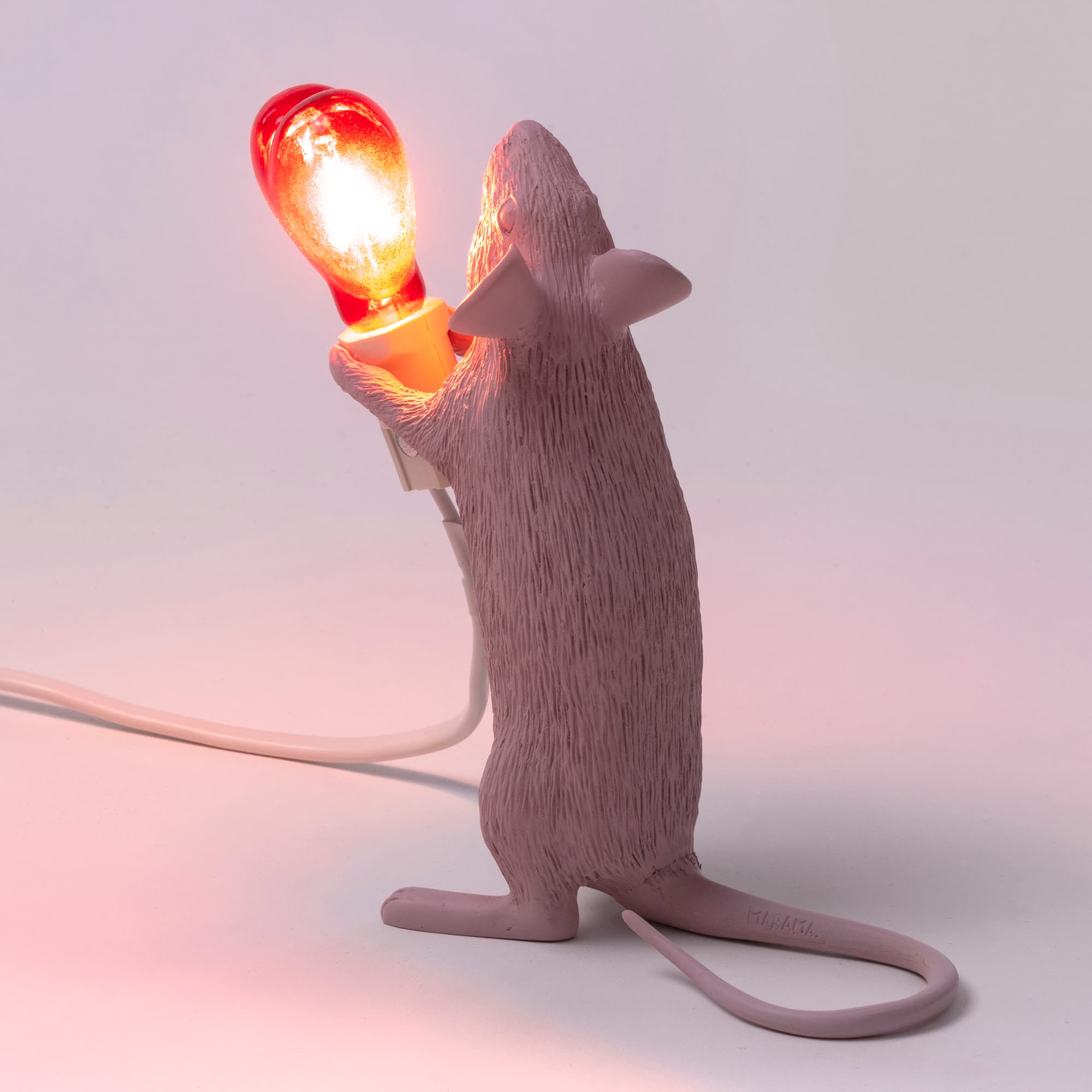 Настольная лампа Seletti Mouse Lamp Love Edition — фото 2