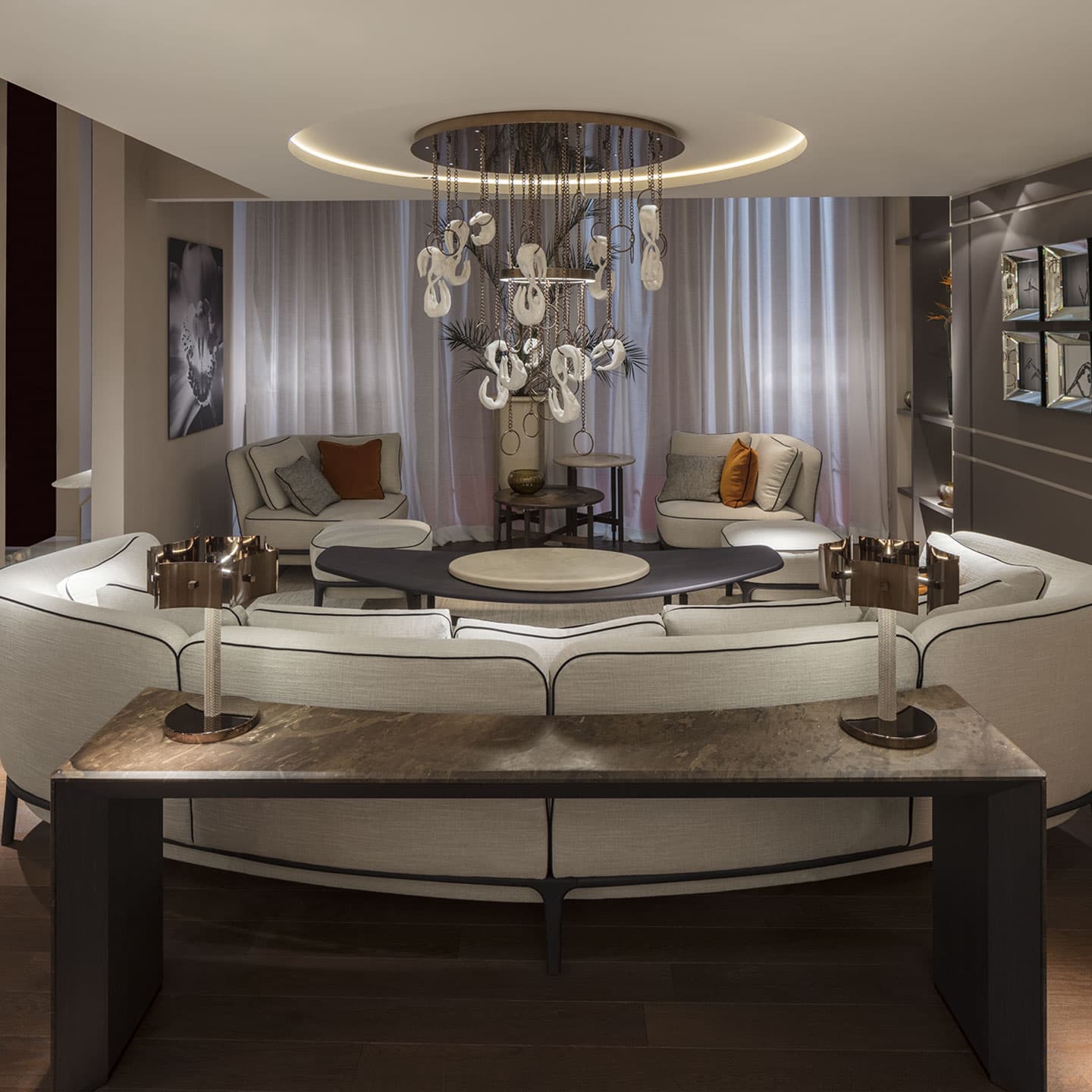 Диван Paolo Castelli Durban curved — фото 3