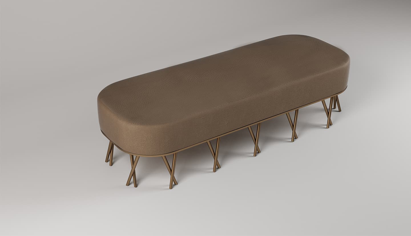 Банкетка Paolo Castelli Orus bench — фото 4