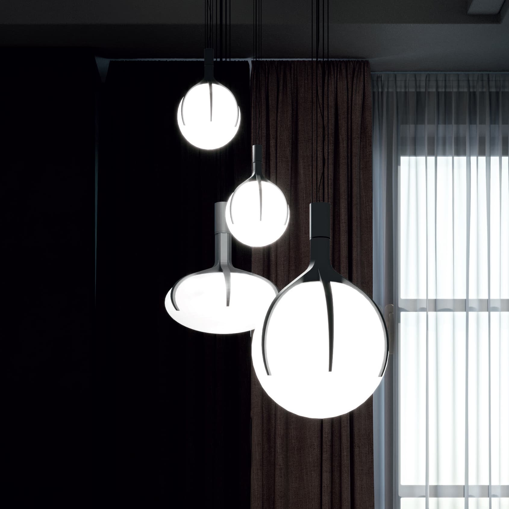 Подвесной светильник Penta Yan suspension — фото 2
