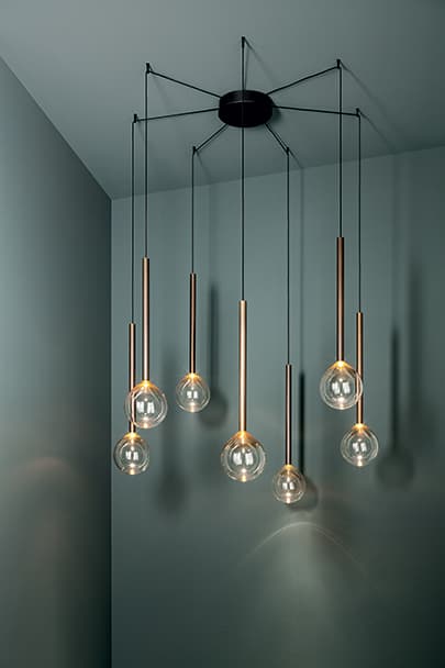 Подвесной светильник Bonaldo Sofì Fixture 5 lights — фото 7