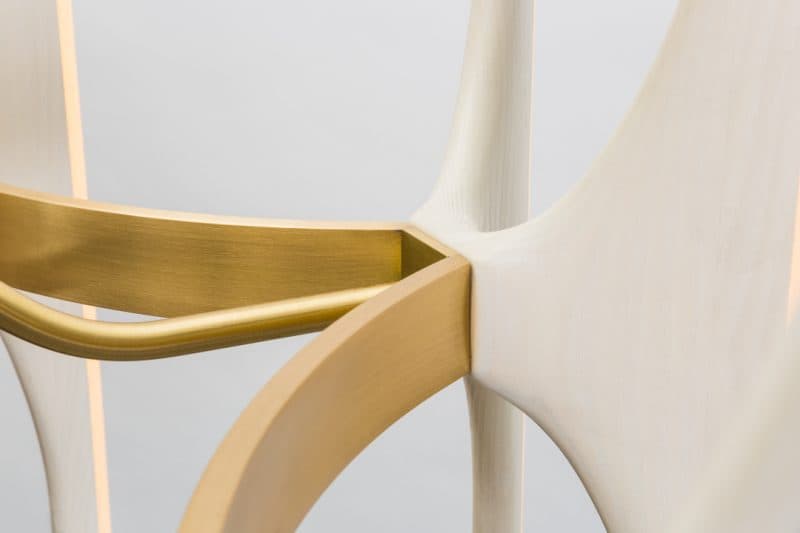 Люстра Markus Haase Bleached Ash and Onyx Chandelier — фото 9