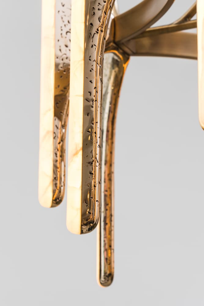 Люстра Markus Haase Wormed Bronze 5-arm Chandelier — фото 7