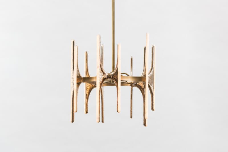 Люстра Markus Haase Wormed Bronze 5-arm Chandelier — фото 4