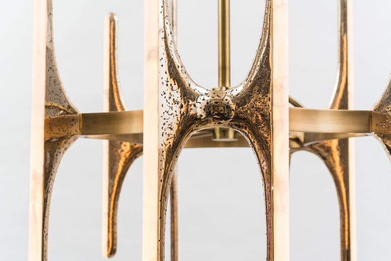 Люстра Markus Haase Wormed Bronze 5-arm Chandelier — фото 3