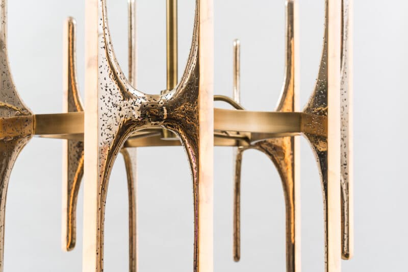 Люстра Markus Haase Wormed Bronze 5-arm Chandelier — фото 2