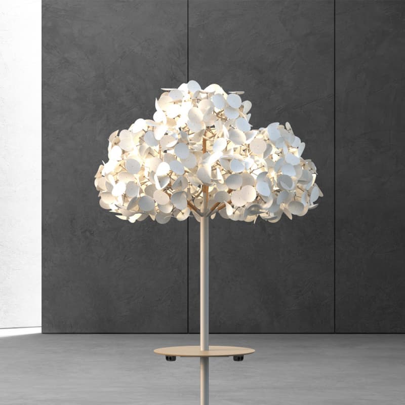 Напольный светильник Green Furniture Concept Leaf Lamp Metal Tree M w Table — фото 4