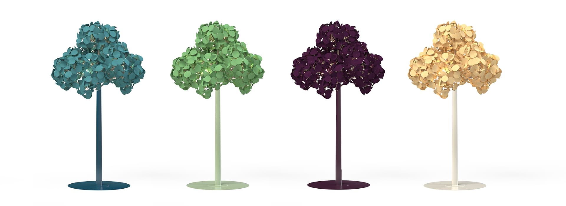 Напольный светильник Green Furniture Concept Leaf Lamp Metal Tree M — фото 10