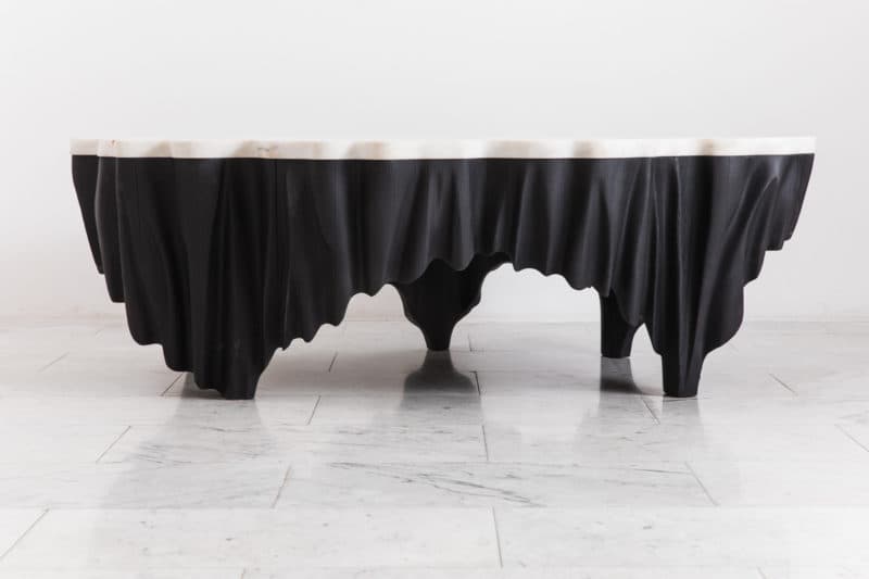 Журнальный столик Markus Haase Ash and Marble Aeolian Table — фото 2