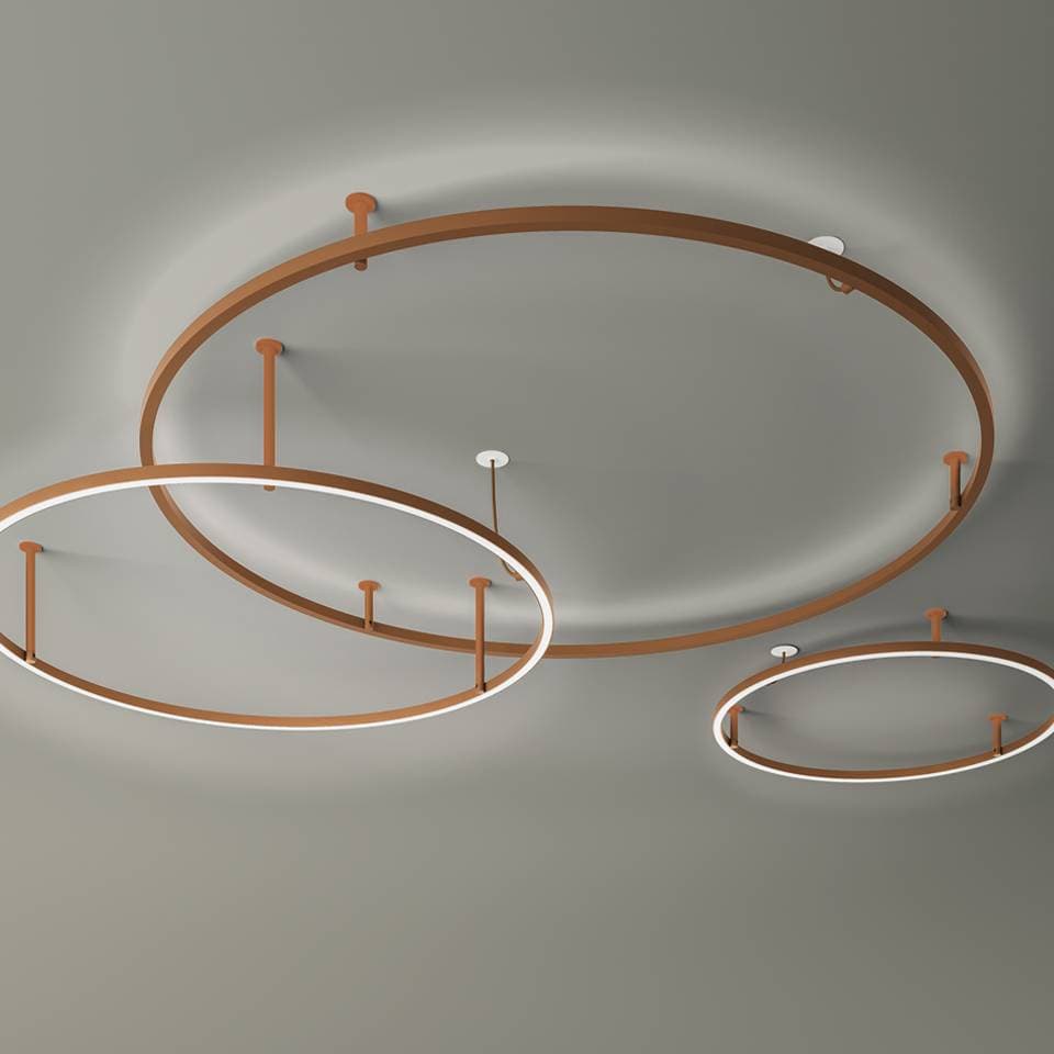 Потолочный/настенный светильник Axolight U-Light plulx Ø90 — фото 3