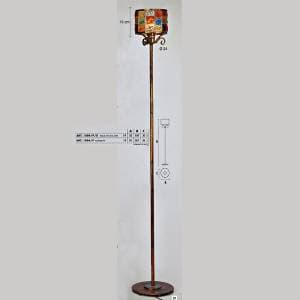Напольный светильник Longobard TOKYO 1004/P amber 1F