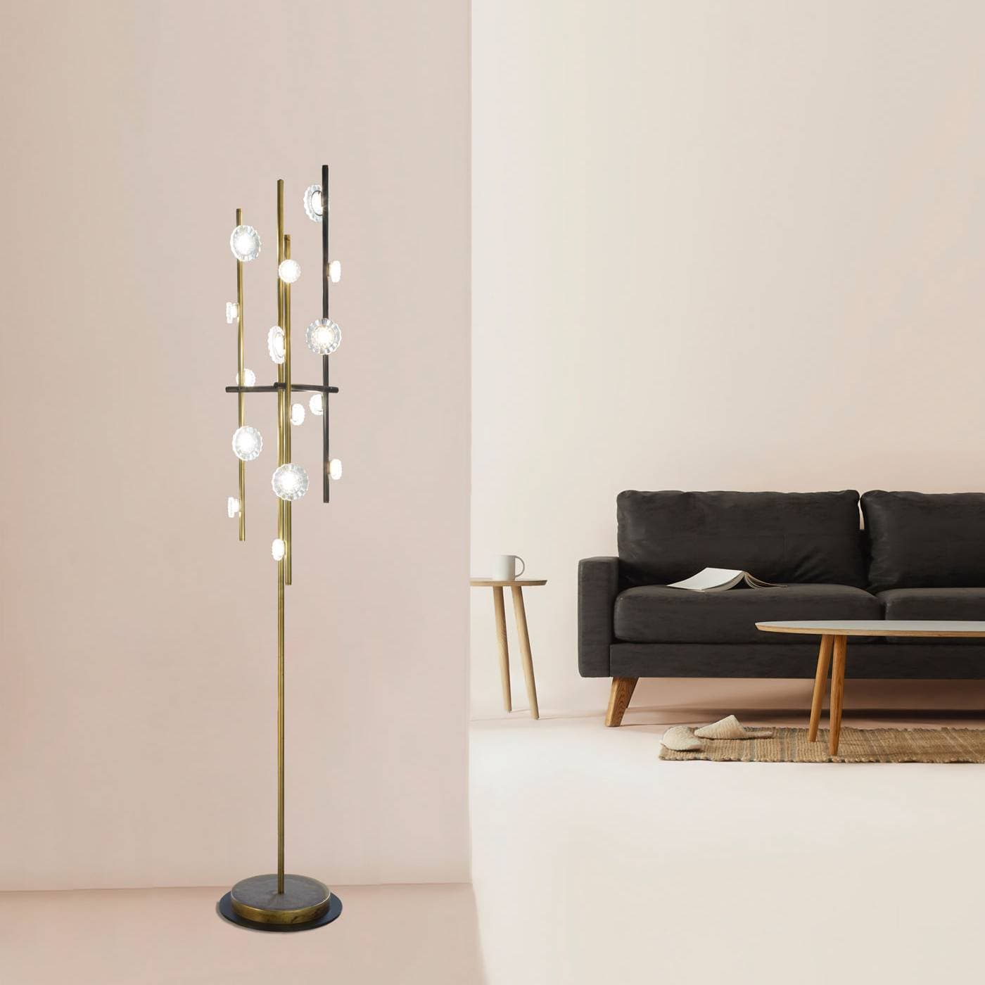 Напольный светильник IDL Flower Miu Floor lamp 3P