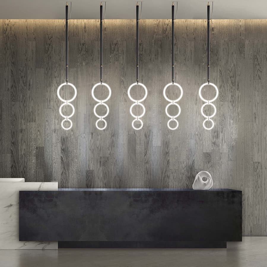 Подвесной светильник Marchetti Illuminazione ULAOP LEATHER S — фото 11