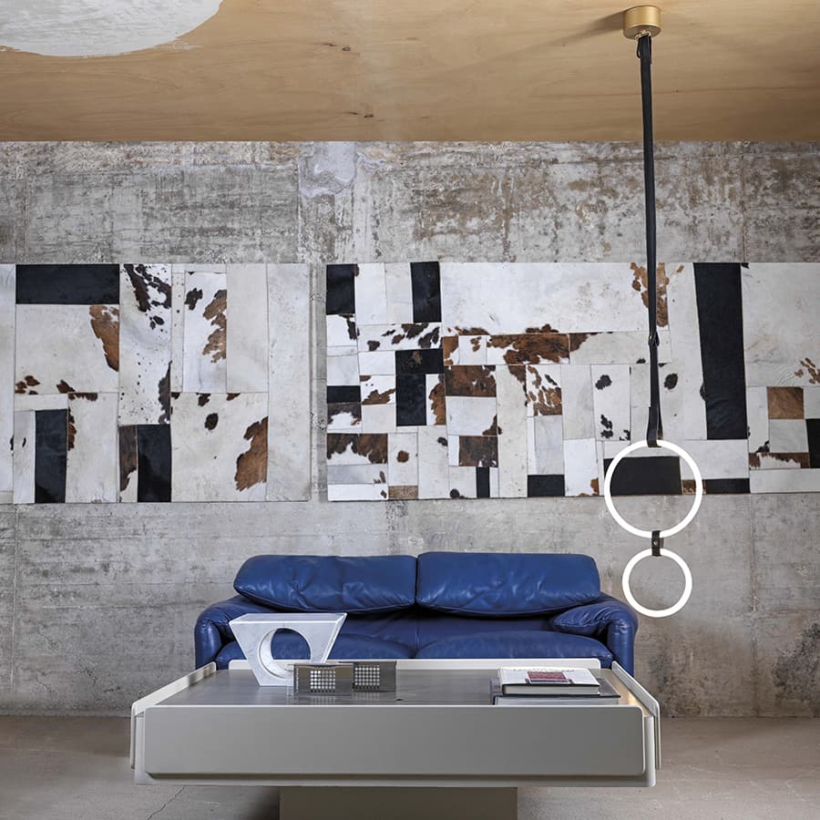 Подвесной светильник Marchetti Illuminazione ULAOP LEATHER S — фото 12