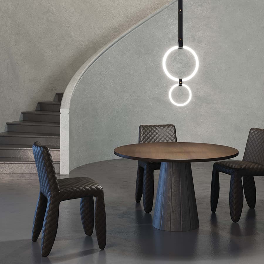 Подвесной светильник Marchetti Illuminazione ULAOP LEATHER S — фото 8