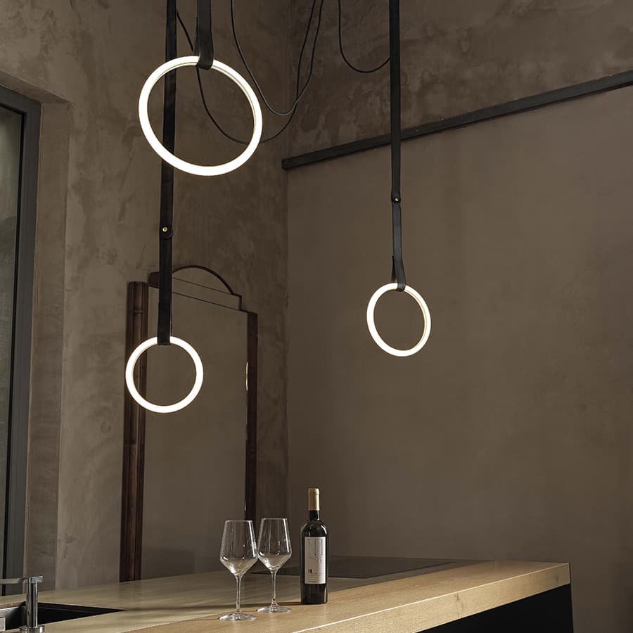 Подвесной светильник Marchetti Illuminazione ULAOP LEATHER S — фото 13
