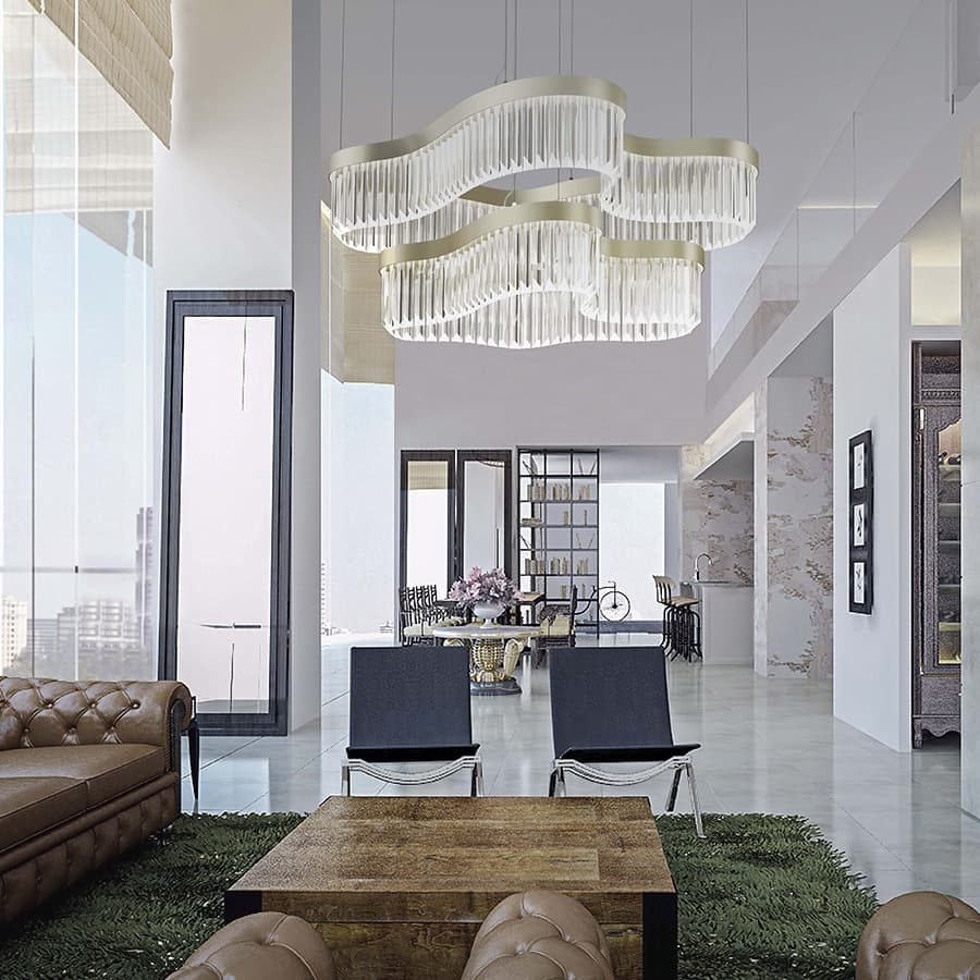 Подвесной светильник Marchetti Illuminazione REFLEXA TWISTED S — фото 4