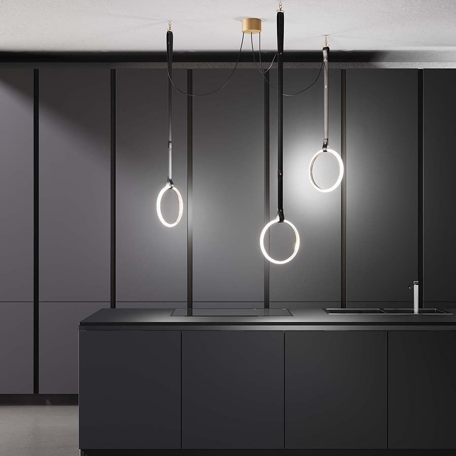 Подвесной светильник Marchetti Illuminazione ULAOP LEATHER S — фото 15