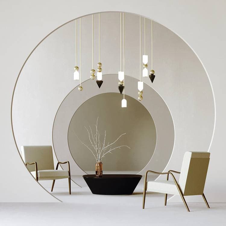 Подвесной светильник Ovature Studios Laur Chandelier small — фото 9