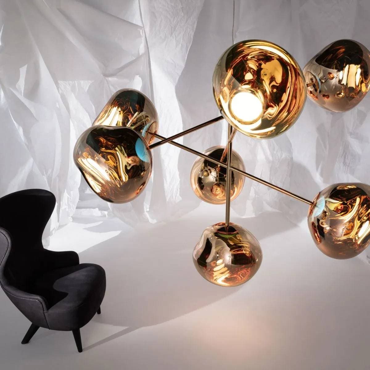 Подвесной светильник Tom Dixon MELT LED CHANDELIER LARGE — фото 2