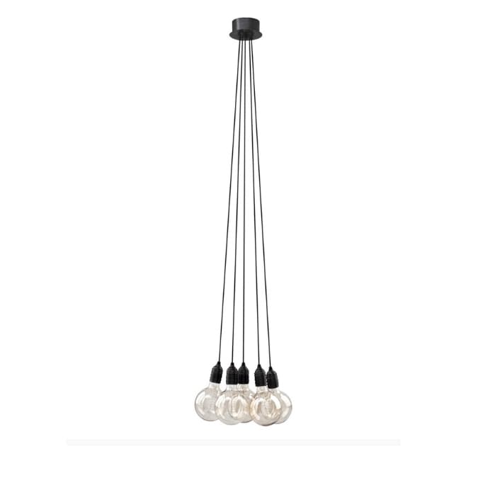 Подвесной светильник Eichholtz Lamp Vintage Bulb Holder 5-Light — фото 2