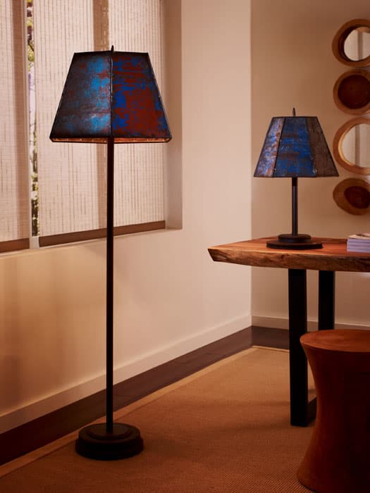 Phillips Collection Торшер Philips Collection Oil Drum Hexagon Floor Lamp — фото 2