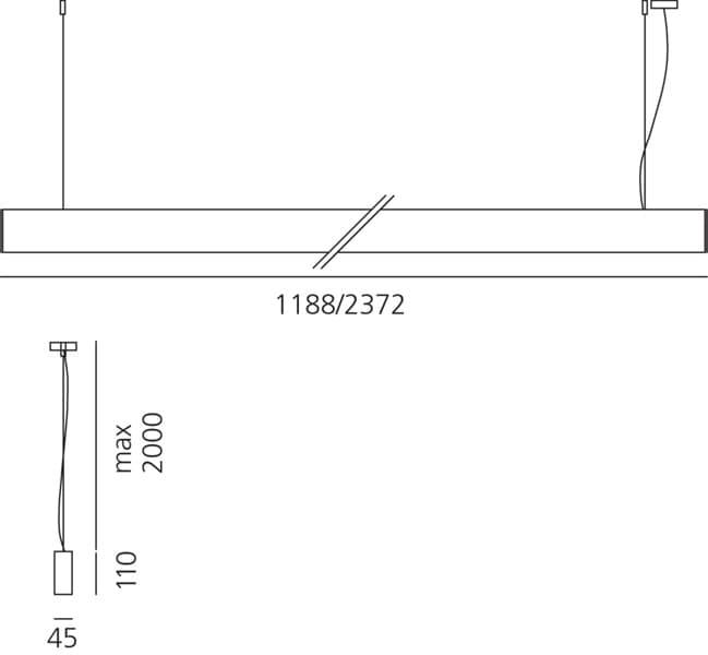 Подвесной светильник Artemide Architectural Algoritmo Stand-Alone Suspension Led Rgb — фото 6