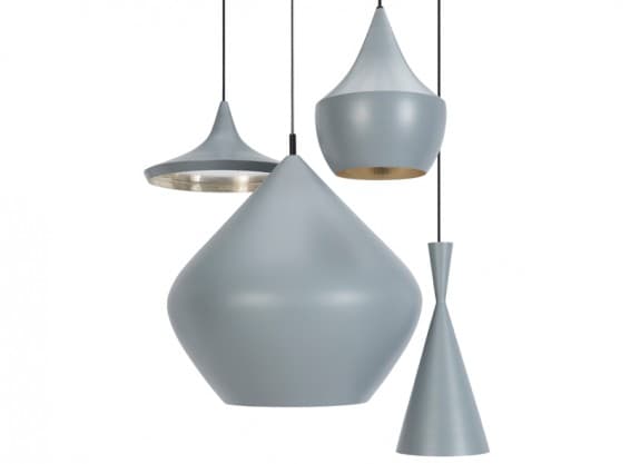 Подвесной светильник Tom Dixon Beat Wide Grey — фото 2