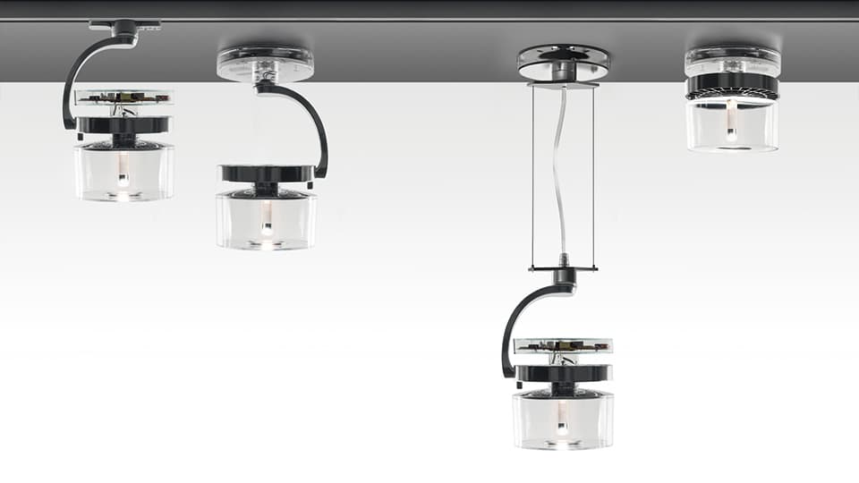 Трековый светодиодный светильник Artemide Architectural Cata Track Stable White — фото 2