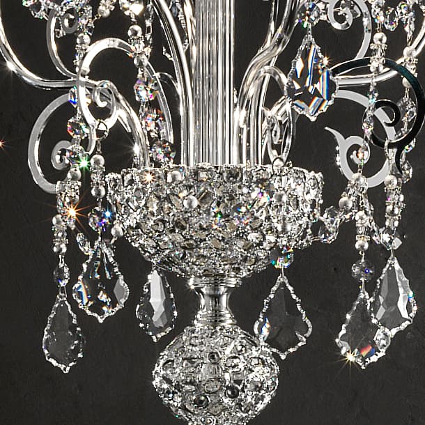 Торшер Masiero Luxury Imperial Gold/ Silver STL6 — фото 2