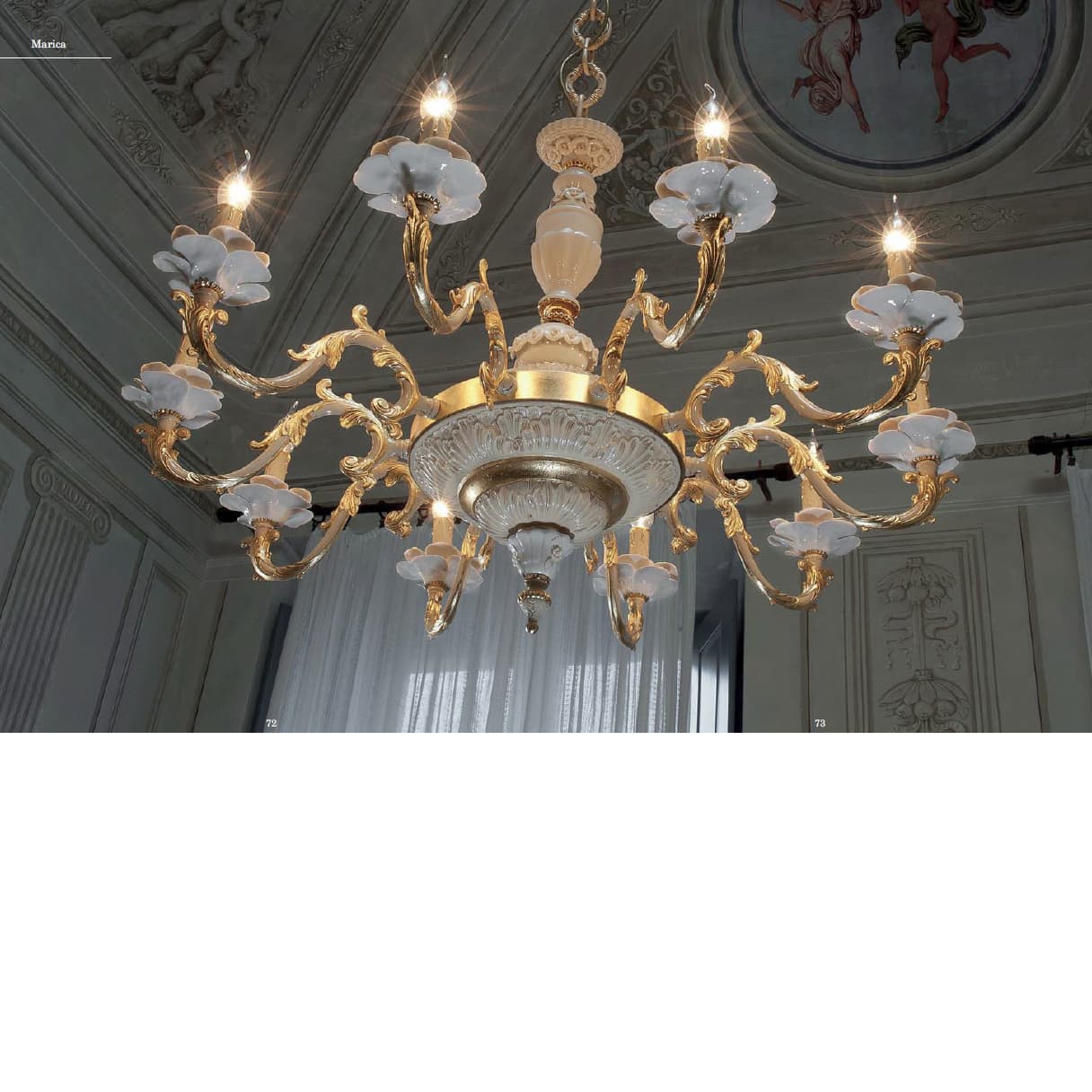 Люстра Ciciriello Lampadari Marica lampadario 6 luci — фото 3