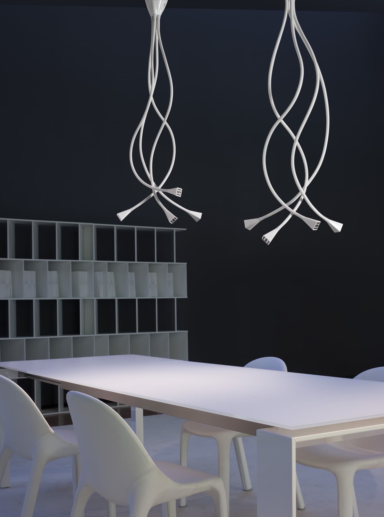 Axolight Потолочный светильник Axo Light (Mind-Led) Voluptas 4 - 140 Ceiling lamp — фото 2