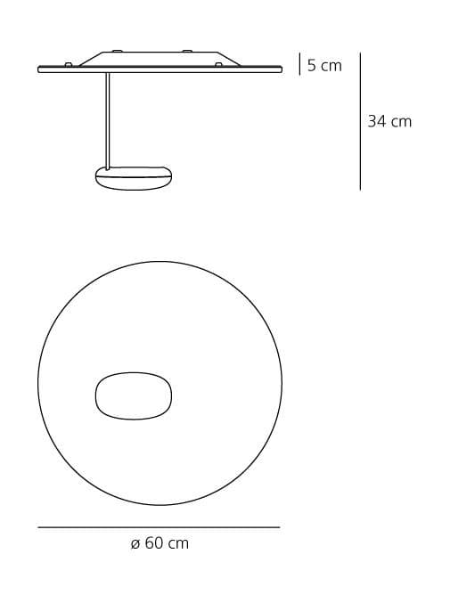 Потолочный светильник Artemide Droplet mini Wall/Ceiling - Led — фото 3