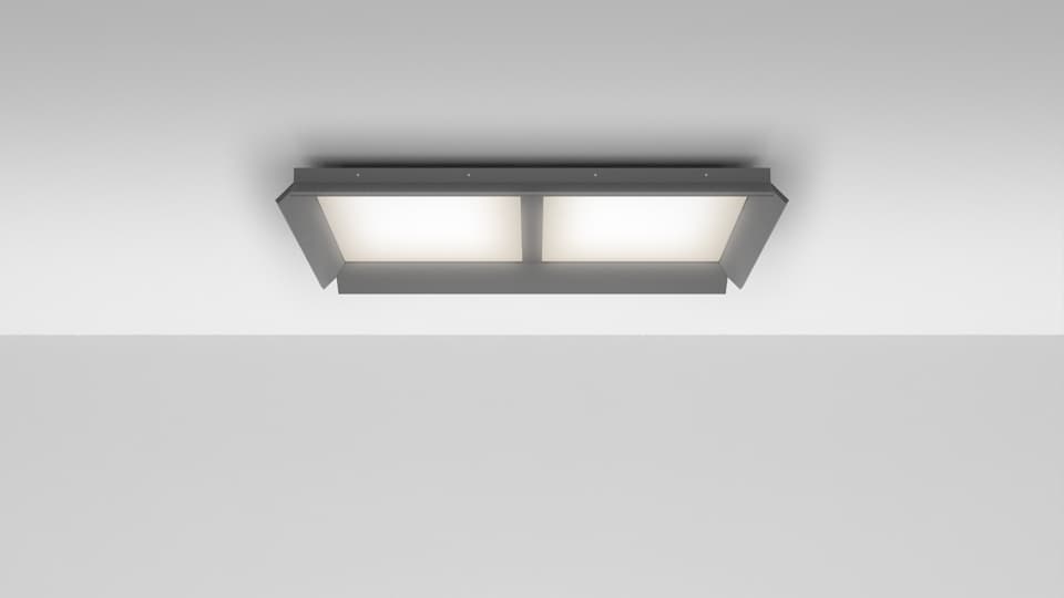 Настенно-потолочный светильник Artemide Architectural Gradian 1200x600mm — фото 3