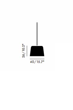 Подвесной светильник Tom Dixon Felt Shade — фото 2