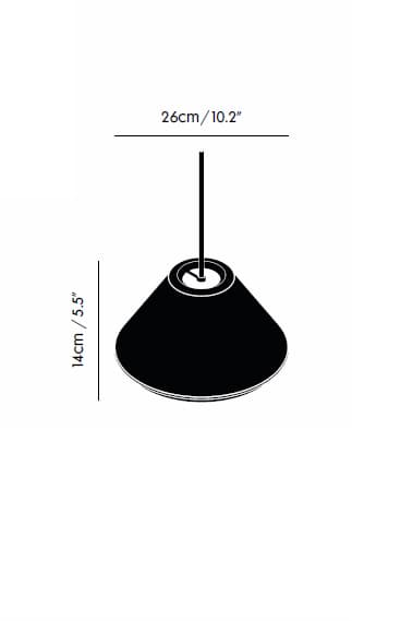 Подвесной светильник Tom Dixon Flask Pendant Smoke Wide — фото 2