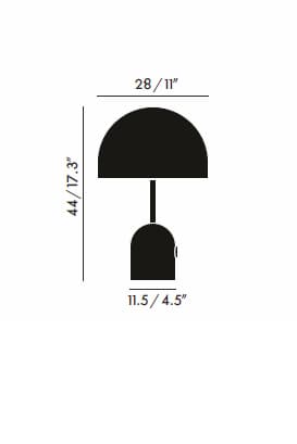 Настольная лампа Tom Dixon Bell Table Light — фото 2