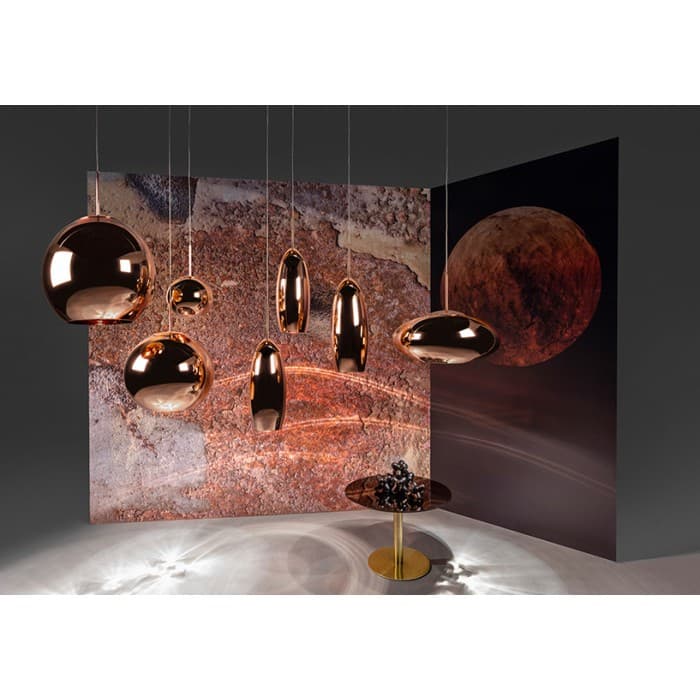 Подвесной светильник Tom Dixon Copper Pendant Wide — фото 3