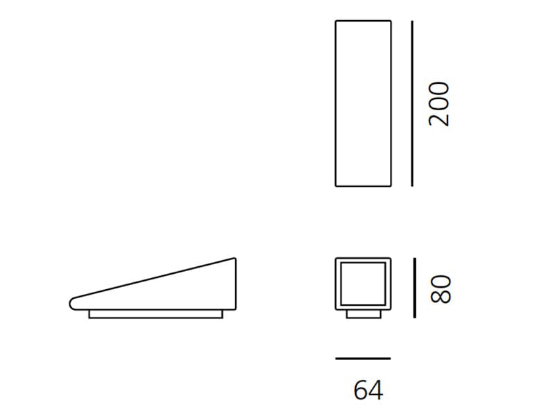 Настенный светильник Artemide outdoor Cuneo Mini — фото 3