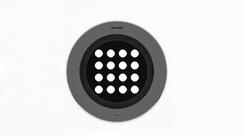 Встраиваемый в стену светильник Artemide outdoor Ego 320 downlight — фото 5