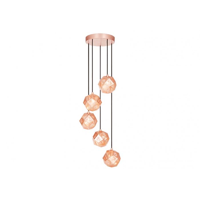 Подвесной светильник Tom Dixon Etch Mini Chandelier — фото 4